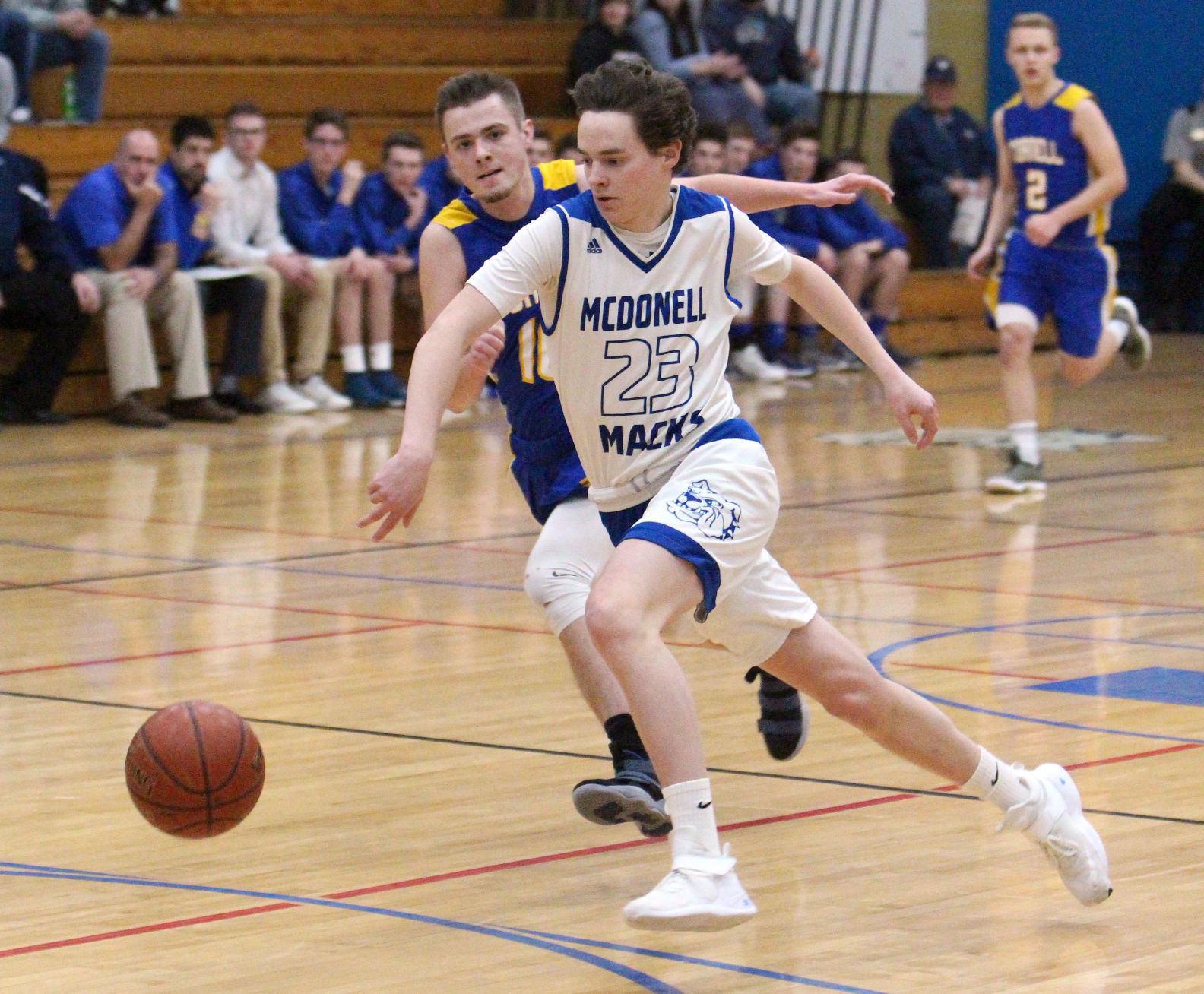 Cornell at McDonell boys basketball 2-27-18